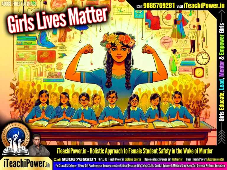 Superpower Every Girl Needs ~ Empowering Girls Through iTeachiPower.in > Franklin Joseph iTeachiPower.in ~ Psychological Empowerment on Critical Decision Life Safety Skills, Combat Science & Military Tactical Krav Maga Self Defense Wellness Education Workshops for School girls / college female students